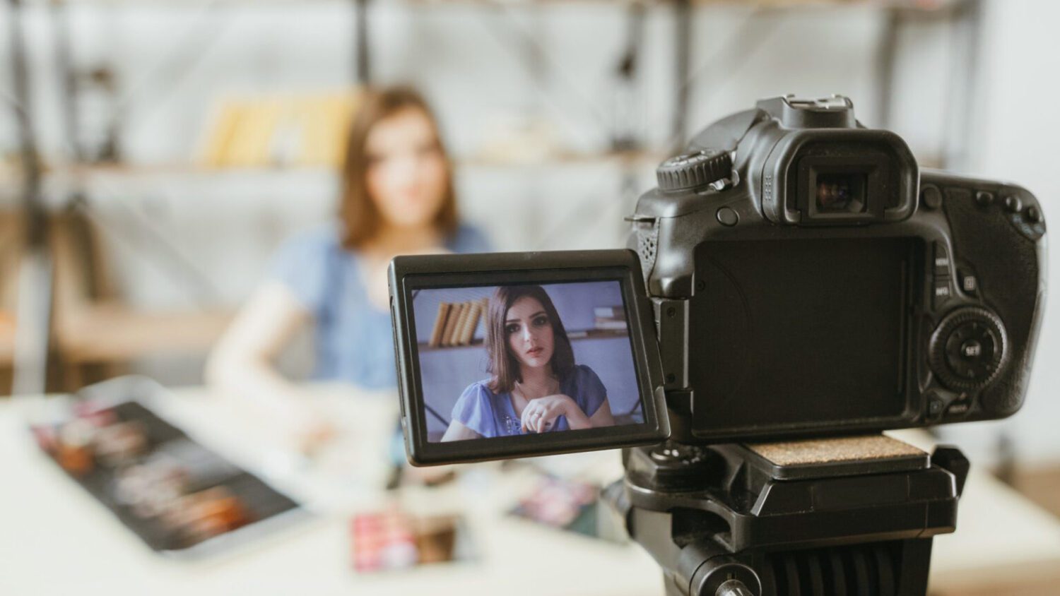 beauty fashion vlog business woman digital camera